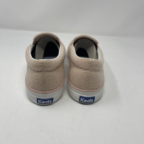 New KEDS Peach Terry Anchor Slip Women's Sneakers - Picture 3 of 7